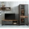 Trendteam Ensemble meubles TV Prime I (3 éléments) - Imitation béton / Imitation vieux bois -loftscape Boutique 1000362861 220623 011 MOOD IMAGE P000000001000362861 mood
