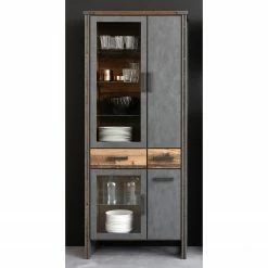 Trendteam Ensemble meubles TV Prime I (3 éléments) - Imitation béton / Imitation vieux bois 22 Trendteam Ensemble meubles TV Prime I (3 éléments) - Imitation béton / Imitation vieux bois -loftscape Boutique 1000362861 220623 023 MOOD DETAILS P000000001000362861 mood