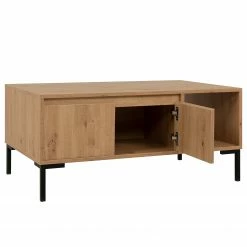 Loftscape Table basse Brochet - Imitation chêne / Noir -loftscape Boutique 1000363056 220704 031 DETAILS P000000001000363056