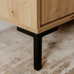 Loftscape Buffet Brochet I - Imitation chêne / Noir -loftscape Boutique 1000363057 220704 036 DETAILS P000000001000363057