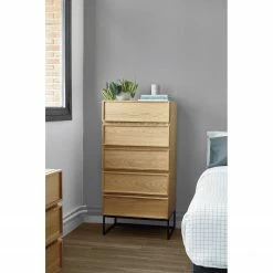 Red Living Commode Tabora II - Placage en bois véritable - Chêne -loftscape Boutique 1000363969 220714 020 MOOD DETAILS P000000001000363969 mood