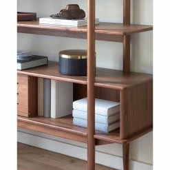 Naturoo Étagère Chipata - Partiellement en noyer massif -loftscape Boutique 1000363972 220714 024 MOOD DETAILS P000000001000363972 mood