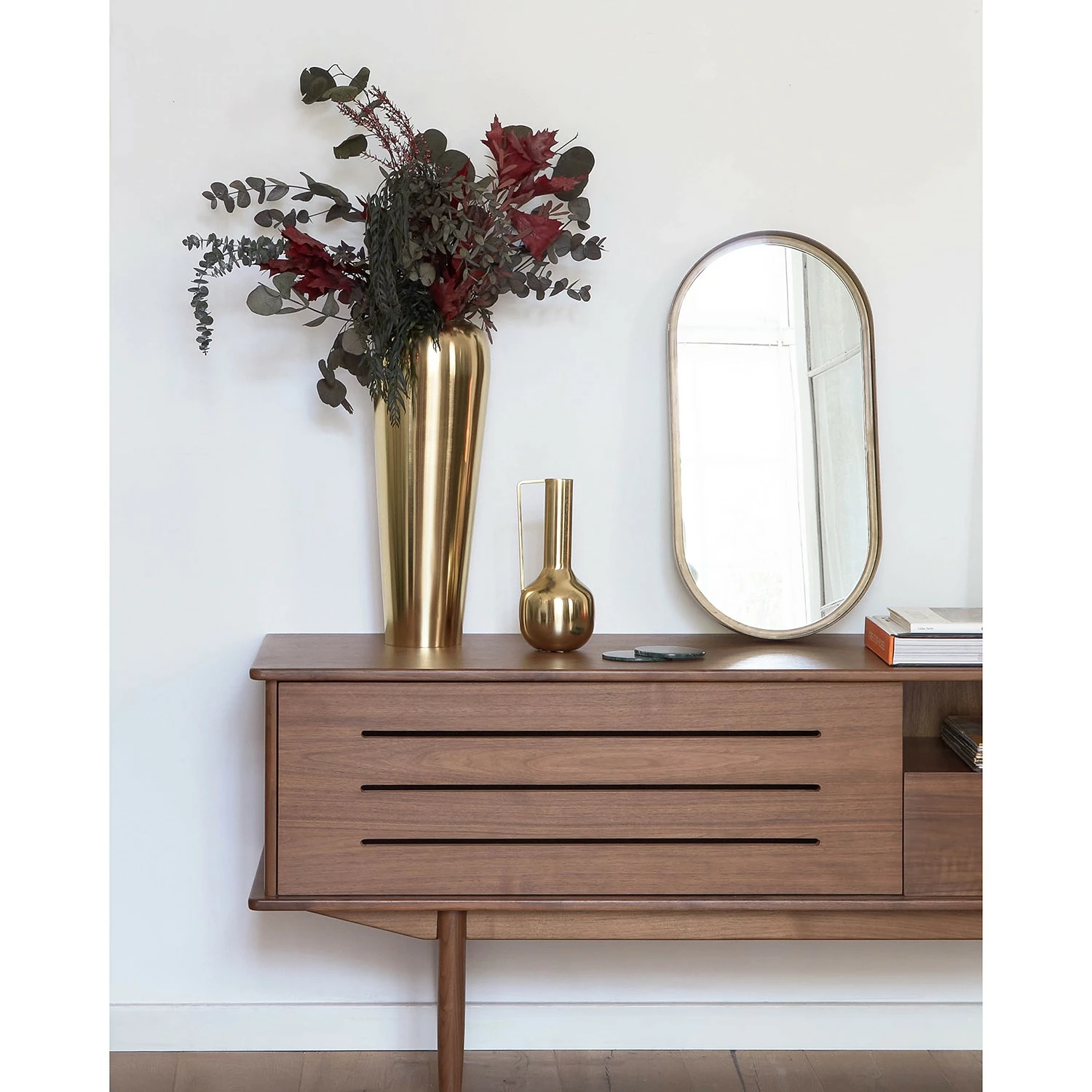 Naturoo Meuble TV Chipata - Partiellement en noyer massif 8 Naturoo Meuble TV Chipata - Partiellement en noyer massif – Image 6