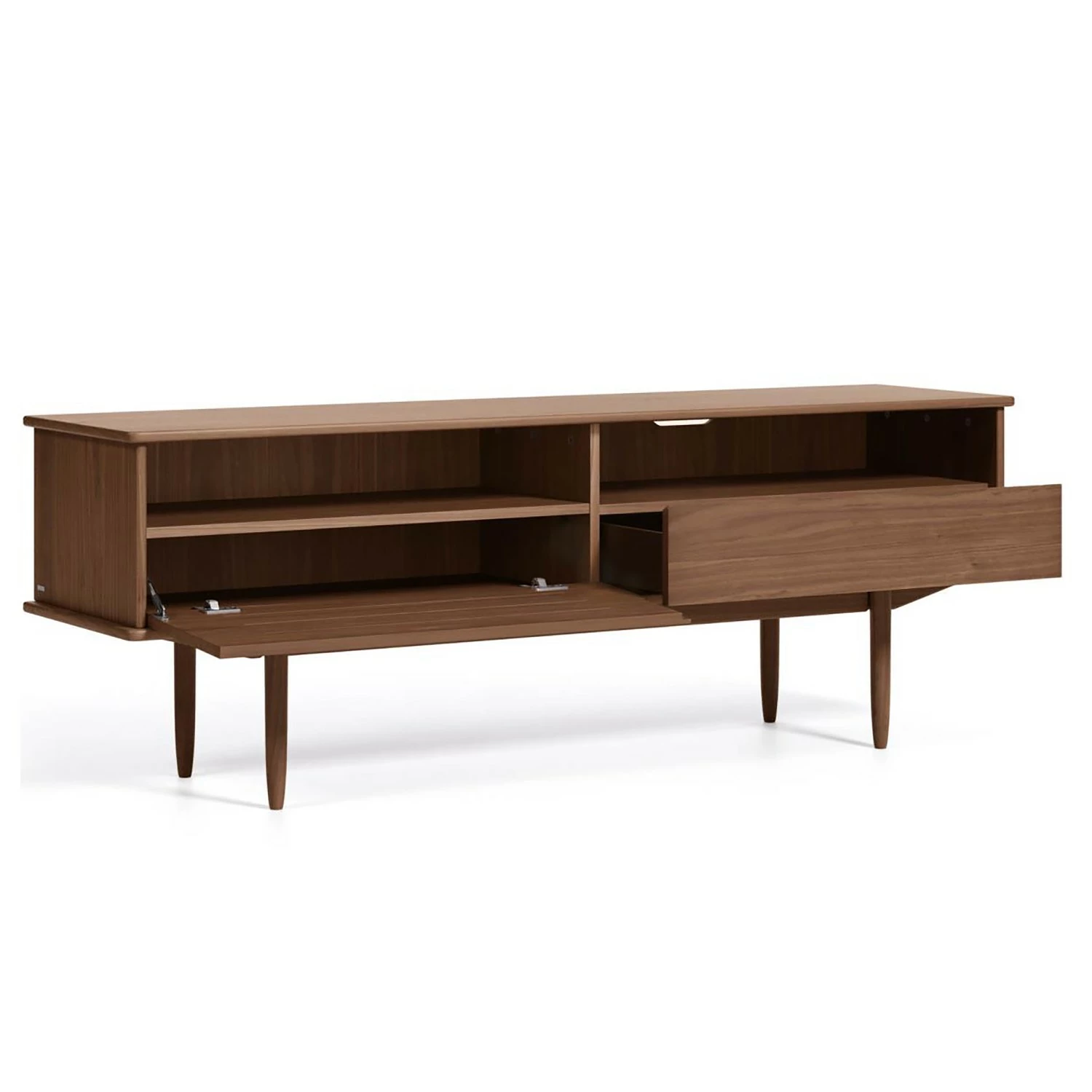 Naturoo Meuble TV Chipata - Partiellement en noyer massif 9 Naturoo Meuble TV Chipata - Partiellement en noyer massif – Image 7