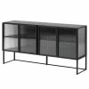 Loftscape Buffet Tete - Verre / Métal - Noir -loftscape Boutique 1000363985 220714 010 IMAGE P000000001000363985