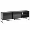 Loftscape Meuble TV Tete - Verre / Métal - Noir -loftscape Boutique 1000363986 220714 010 IMAGE P000000001000363986