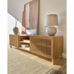 Naturoo Meuble TV Bukama - Chêne massif -loftscape Boutique 1000363990 220714 020 MOOD DETAILS P000000001000363990 mood