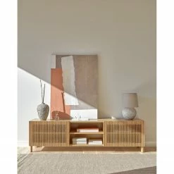 Naturoo Meuble TV Bukama - Chêne massif -loftscape Boutique 1000363990 220714 021 MOOD DETAILS P000000001000363990 mood