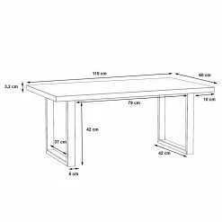 Red Living Table basse Trylith - Imitation chêne rustique / Noir 13 Red Living Table basse Trylith - Imitation chêne rustique / Noir -loftscape Boutique 1000364611 220719 501 SKETCH DETAILS P000000001000364611 sketch