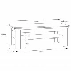 Ridgevalley Table basse Boolamore - Imitation chêne -loftscape Boutique 1000364872 220722 500 SKETCH DETAILS P000000001000364872 sketch