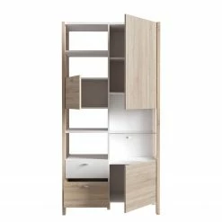 Loftscape Armoire Thurles - Imitation chêne Sonoma / Blanc -loftscape Boutique 1000364901 220722 032 DETAILS P000000001000364901
