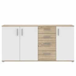 Loftscape Buffet Kiltealy - Blanc / Imitation chêne Sonoma -loftscape Boutique 1000364909 220722 030 DETAILS P000000001000364909