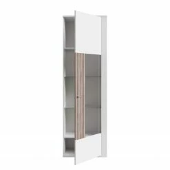 Loftscape Vitrine Millquarter I - Blanc / Imitation chêne clair -loftscape Boutique 1000364912 220722 032 DETAILS P000000001000364912