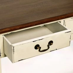 Butlers Console CABOTT COVE - Placage frêne - Crème / Naturel -loftscape Boutique 1000365706 220728 065 DETAILS P000000001000365706