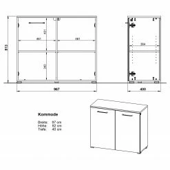 Germania Buffet Campo I - Verre - Blanc 13 Germania Buffet Campo I - Verre - Blanc -loftscape Boutique 1000366027 220809 500 SKETCH DETAILS P000000001000366027 sketch