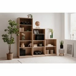 Loftscape Étagère Alcester - Imitation chêne Sonoma - Hauteur : 140 cm 13 Loftscape Étagère Alcester - Imitation chêne Sonoma - Hauteur : 140 cm -loftscape Boutique 1000366182 220816 021 MOOD DETAILS P000000001000366182 mood