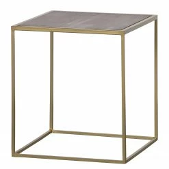 Red Living Tables gigognes Hawes (2 éléments) - Acacia massif / Métal - Acacia / Laiton -loftscape Boutique 1000366391 220823 040 DETAILS P000000001000366391