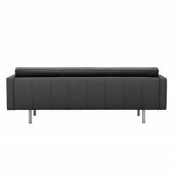 Fredriks Canapé Chelsea (3 places) Cuir véritable - Cuir véritable Gad : Anthracite - Cylindre -loftscape Boutique 3 sitzer sofa chelsea leder anthrazit metallfuss 3804900
