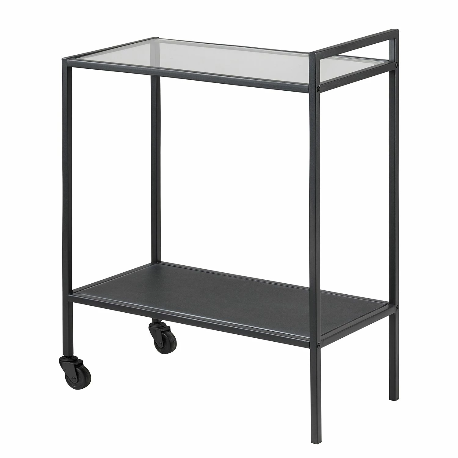 Mooved Desserte Enmore - Verre / Métal - Noir mat 3 Mooved Desserte Enmore - Verre / Métal - Noir mat