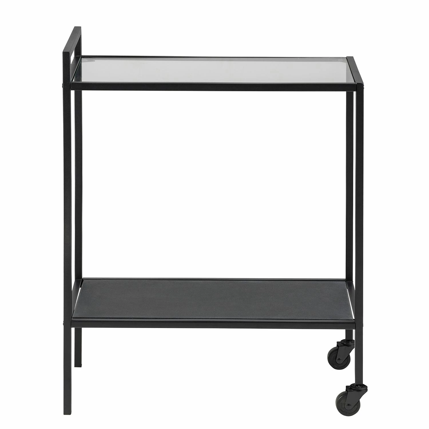 Mooved Desserte Enmore - Verre / Métal - Noir mat 6 Mooved Desserte Enmore - Verre / Métal - Noir mat – Image 4