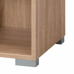 Etagère à dossier Merit - Imitation chêne de Sonoma / Blanc brillant -loftscape Boutique aktenregal merit eiche sonoma dekor hochglanz weiss 347590