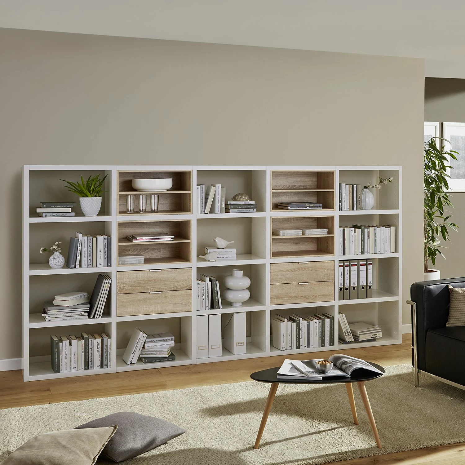 Fredriks Etagère à combiner Rodos II - Blanc brillant 5 Fredriks Etagère à combiner Rodos II - Blanc brillant – Image 3