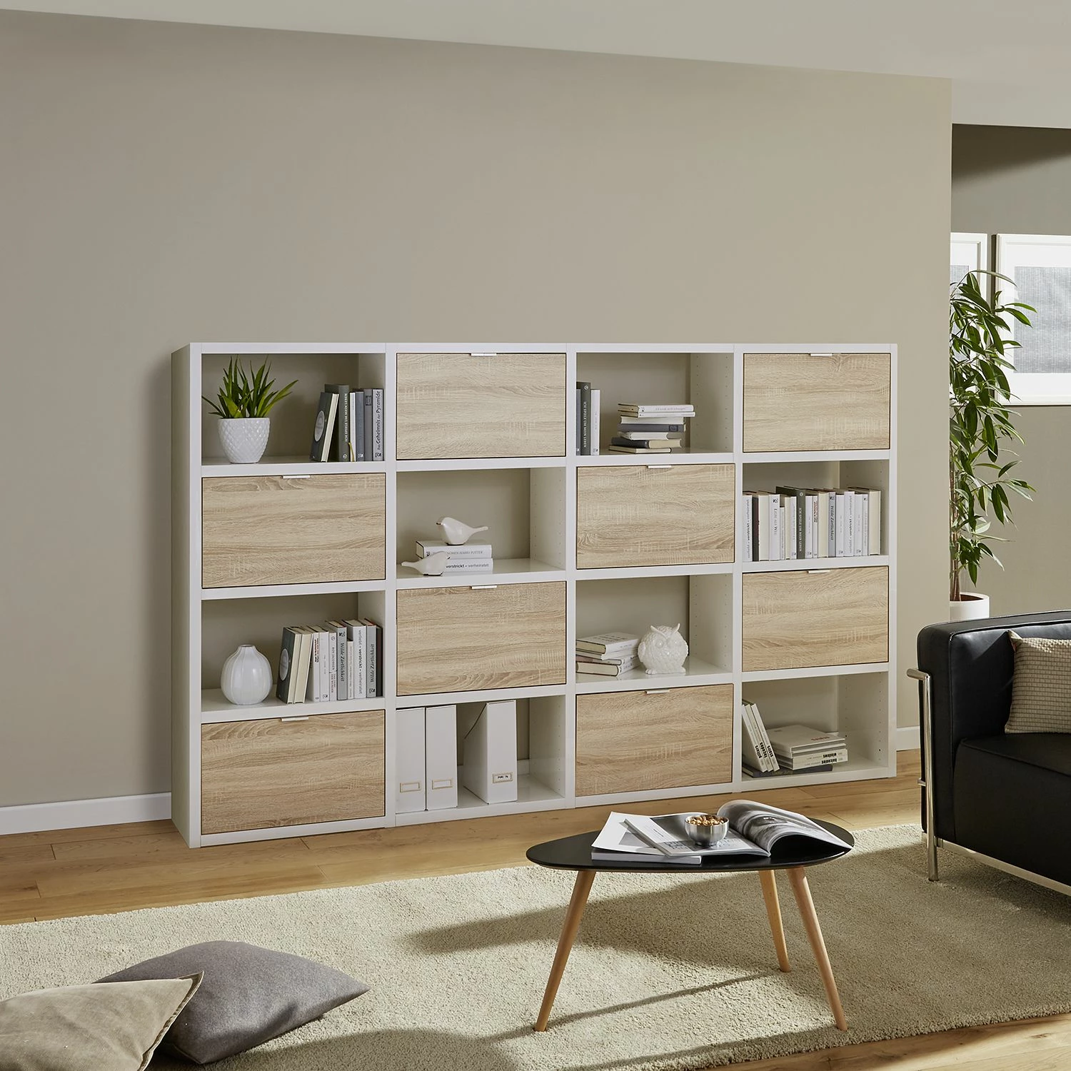 Fredriks Etagère à combiner Rodos II - Blanc brillant 6 Fredriks Etagère à combiner Rodos II - Blanc brillant – Image 4