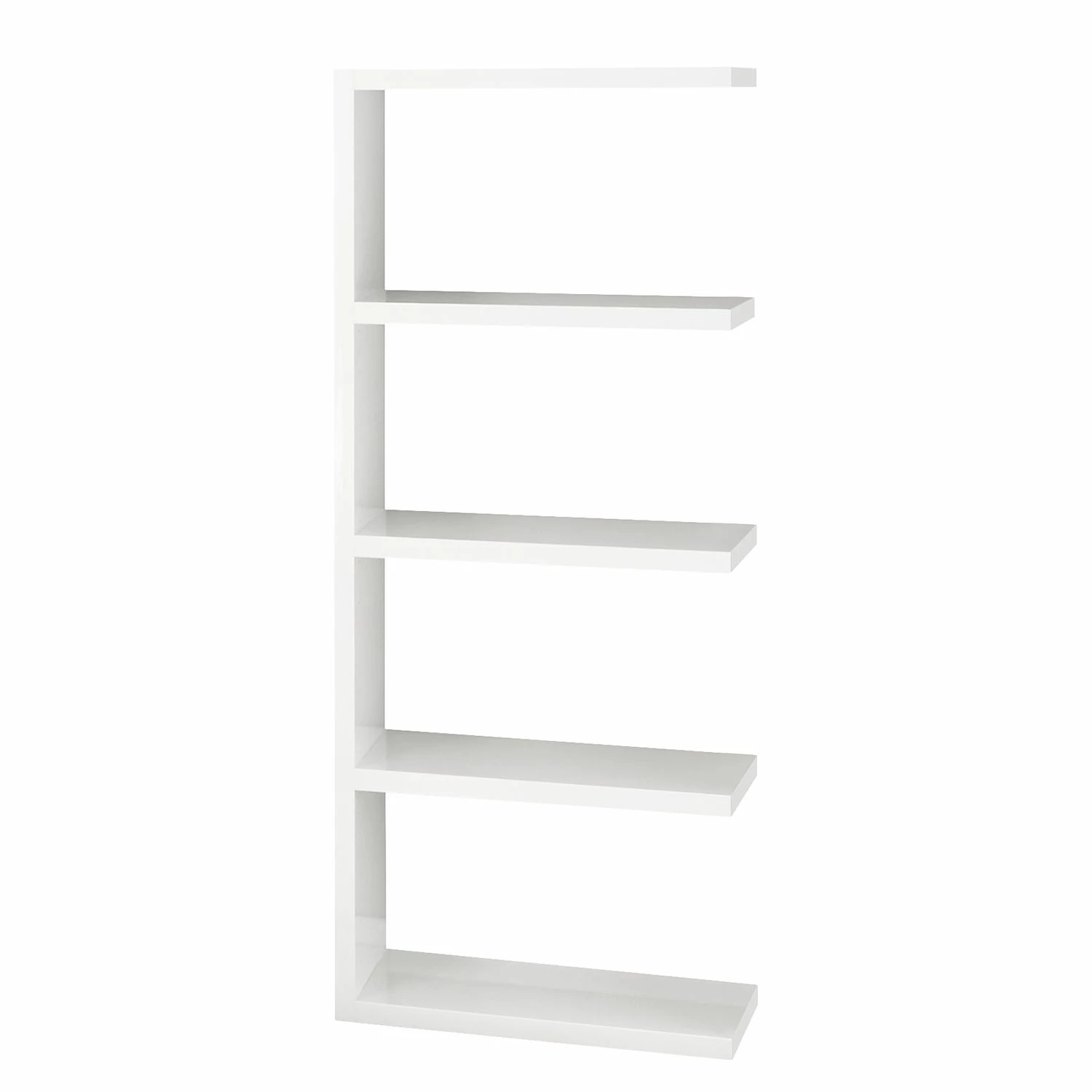 Fredriks Etagère à combiner Rodos II - Blanc brillant 3 Fredriks Etagère à combiner Rodos II - Blanc brillant