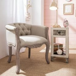 Wolf-Möbel Table d'appointGoa White - Multicolore 18 Wolf-Möbel Table d'appointGoa White - Multicolore -loftscape Boutique armlehnenstuhl giverny webstoff gummibaum massiv beige braun 5153288