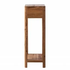 Ars Natura Table d’appoint Anamur I - Chêne - Hauteur : 90 cm -loftscape Boutique beistelltisch anamur i wildeiche massiv 90 4726384