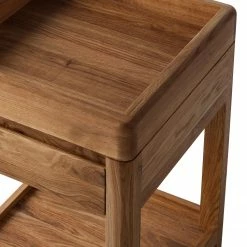 Ars Natura Table d’appoint Anamur II - Chêne -loftscape Boutique beistelltisch anamur ii wildeiche massiv 4726436