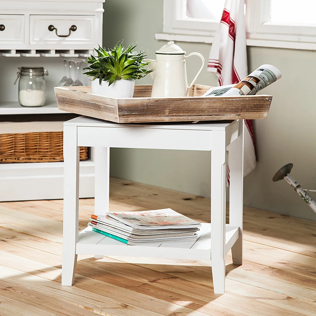 Maison Belfort Table d'appoint Beach House N0.01 - Style maison de campagne de bord de mer 4 Maison Belfort Table d'appoint Beach House N0.01 - Style maison de campagne de bord de mer – Image 2