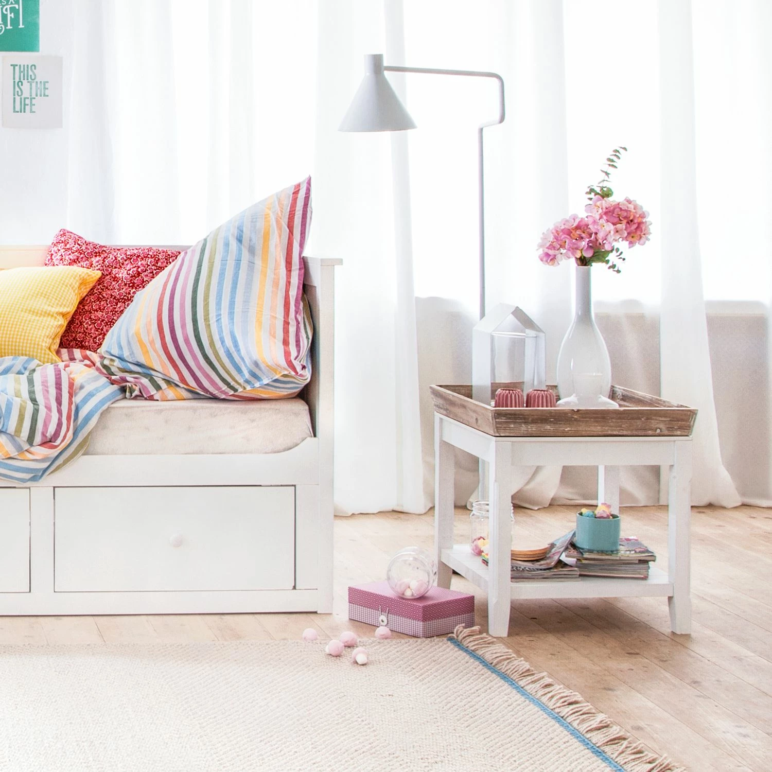 Maison Belfort Table d'appoint Beach House N0.01 - Style maison de campagne de bord de mer 5 Maison Belfort Table d'appoint Beach House N0.01 - Style maison de campagne de bord de mer – Image 3