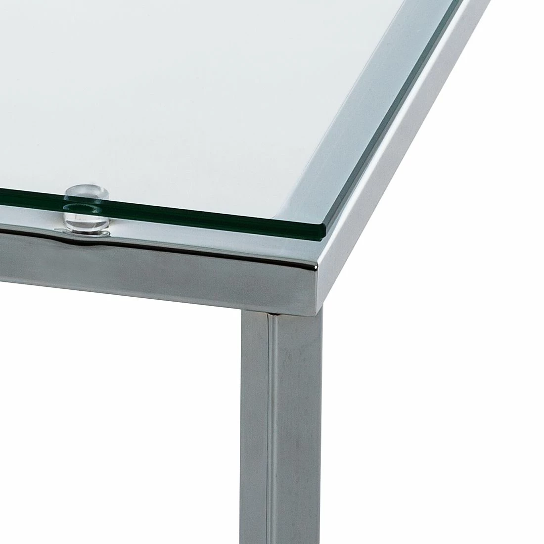 Fredriks Table d'appoint Cross - Verre clair, carrée 7 Fredriks Table d'appoint Cross - Verre clair, carrée – Image 5