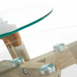 Mørteens Tables d'appoint Lingbo (lot de 2) -loftscape Boutique beistelltisch lingbo 2er set eiche massiv 2551122