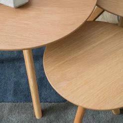 Mørteens Table d’appoint Past II (3 éléments) - Chêne partiellement massif 17 Mørteens Table d’appoint Past II (3 éléments) - Chêne partiellement massif -loftscape Boutique beistelltisch set past past ii 3 teilig eiche teilmassiv 4872604