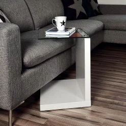 Loftscape Table d’appoint Sono - Blanc brillant 9 Loftscape Table d’appoint Sono - Blanc brillant -loftscape Boutique beistelltisch sono hochglanz weiss 1029998