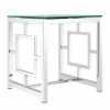 Jack & Alice Table d'appoint Tynset - Verre / Acier -loftscape Boutique beistelltisch tynset glas stahl 4443404