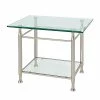 Home Design Table d'appoint Vienne - Verre avec bord à facettes -loftscape Boutique beistelltisch vienne glas mit facettenschliff 1427599