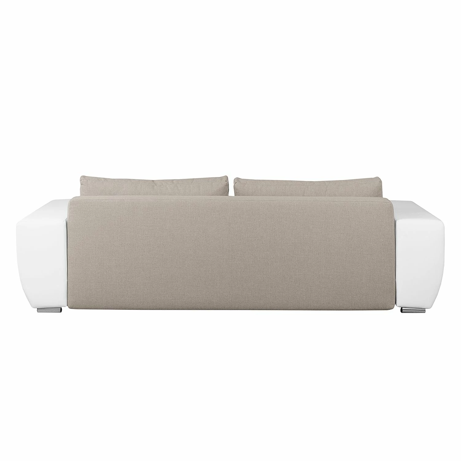 Roomscape Grand canapé Cubba (convertible) - Blanc / Cappuccino 7 Roomscape Grand canapé Cubba (convertible) - Blanc / Cappuccino – Image 5