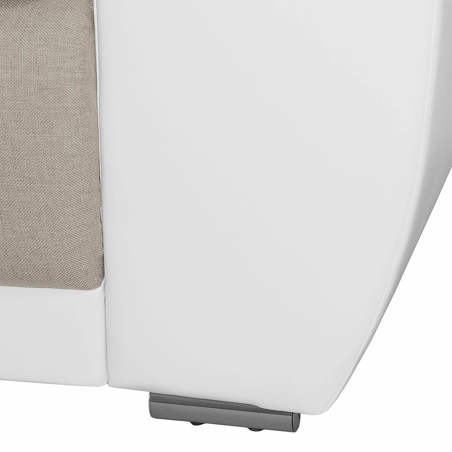 Roomscape Grand canapé Cubba (convertible) - Blanc / Cappuccino 10 Roomscape Grand canapé Cubba (convertible) - Blanc / Cappuccino – Image 8