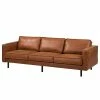 Ars manufacti Grand canapé FORT DODGE - Microfibre Yaka: Cognac -loftscape Boutique bigsofa fort dodge antiklederlook cognac 4669552