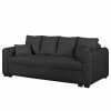 Fredriks Grand Canapé Frontino (convertible) - Gris foncé 1 Fredriks Grand Canapé Frontino (convertible) - Gris foncé -loftscape Boutique bigsofa frontino mit schlaffunktion strukturstoff dunkelgrau 4616372