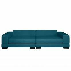 Fredriks Grand canapé Mandor Tissu structuré - Bleu jean -loftscape Boutique bigsofa mandor strukturstoff jeansblau 4476444