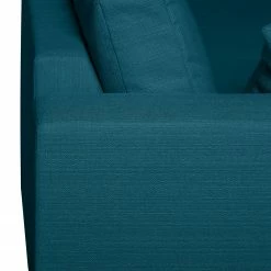 Fredriks Grand canapé Mandor Tissu structuré - Bleu jean -loftscape Boutique bigsofa mandor strukturstoff jeansblau 4476456