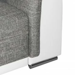 Roomscape Grand canapé Rockypoint (convertible) - Blanc / Gris 14 Roomscape Grand canapé Rockypoint (convertible) - Blanc / Gris -loftscape Boutique bigsofa rockypoint mit schlaffunktion kunstleder strukturstoff weiss grau 4097344