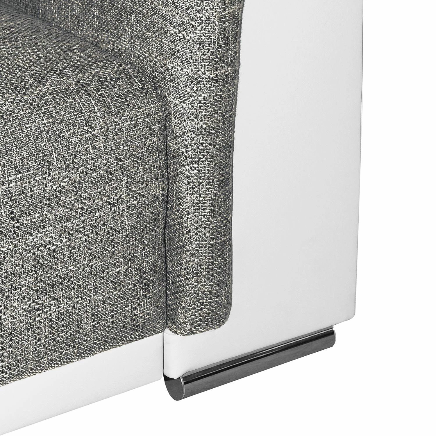 Roomscape Grand canapé Rockypoint (convertible) - Blanc / Gris 8 Roomscape Grand canapé Rockypoint (convertible) - Blanc / Gris – Image 6