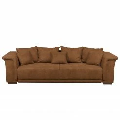 Ars Natura Grand Canapé Rockypoint (convertible) - Cognac -loftscape Boutique bigsofa rockypoint mit schlaffunktion microfaser cognac 4278428