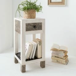 Wolf-Möbel Table d'appointGoa White - Multicolore 17 Wolf-Möbel Table d'appointGoa White - Multicolore -loftscape Boutique blumensaeule goa white mehrfarbig 4024156