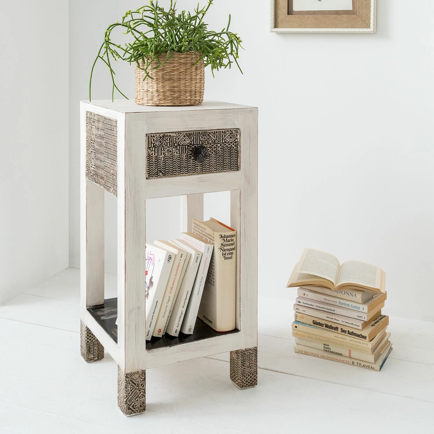 Wolf-Möbel Table d'appointGoa White - Multicolore 5 Wolf-Möbel Table d'appointGoa White - Multicolore – Image 3